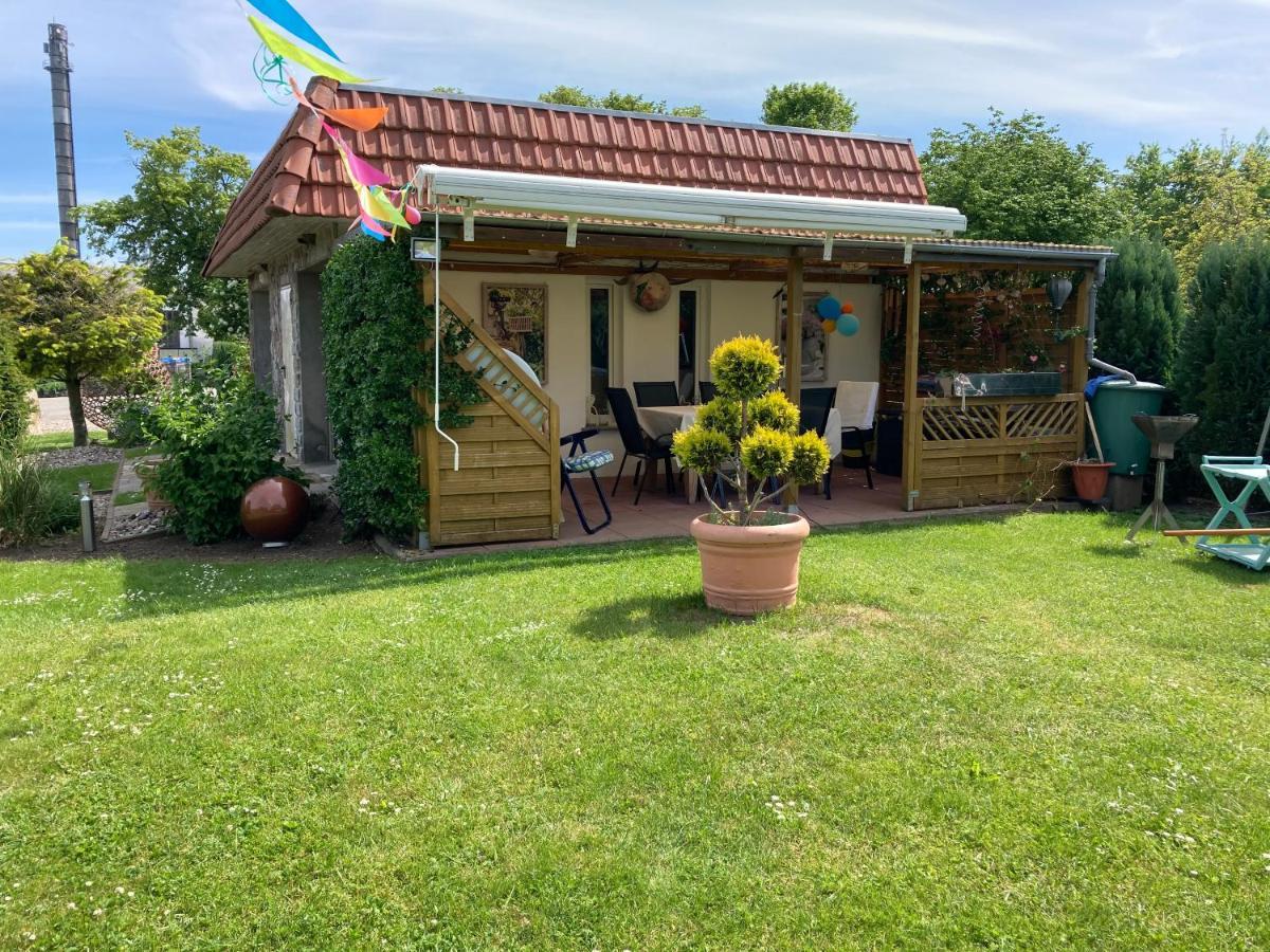 Landhausidyll Ferienwohnung Grundshagen Luaran gambar